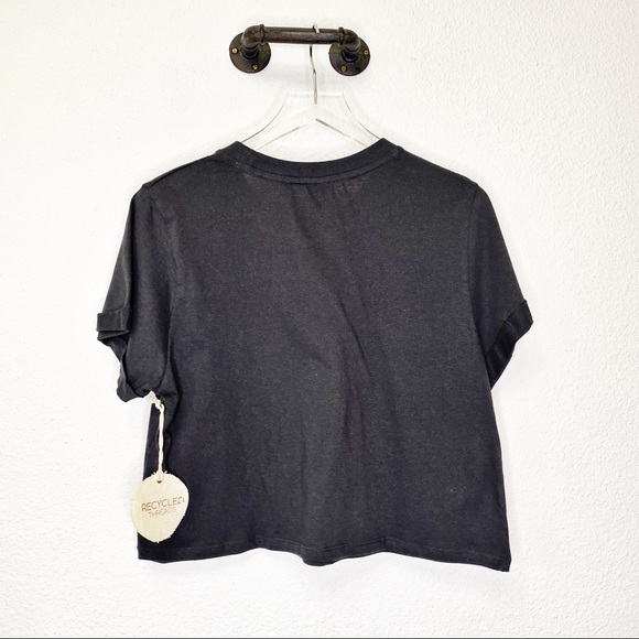 New Recycled Threads Cool People Recycle Crop Tee - Picture 6 of 6